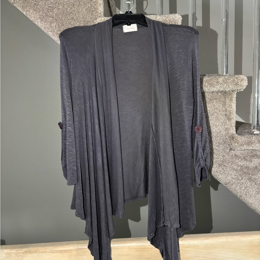 Lavish Charcoal Cardigan